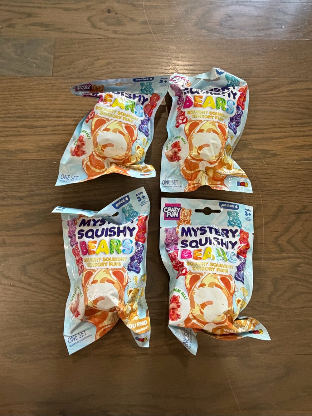 NEW RMS Mystery Squishy Bears Series 6